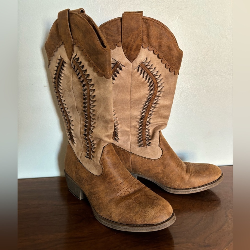 Flex West Martina Cowgirl Boots Size 9